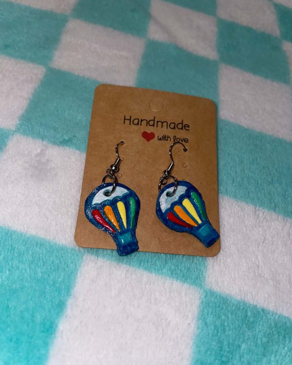 Hot Air Balloon Earrings